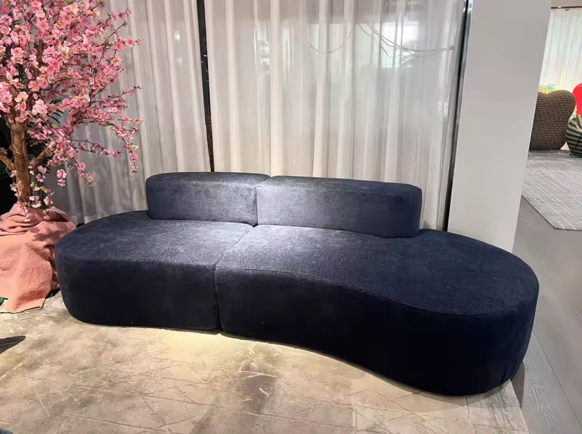 Compression Sofa - Italian Minimalism Designer Sofas Nordic Living Room Lounges Daybed Compression Sofa Single Chaise Canape Salon Couch Furniture