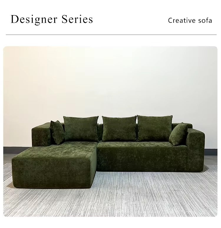 Compression Sofa - Italian minimalism Modular Sectional Sofa Couch Compression Packing Sofa L-Shape Modular Sectional Sofa With Chaise No Assembly Required L-Shaped Sectional Sofa Set with Flexible Configuration living room 3 Seater sofe