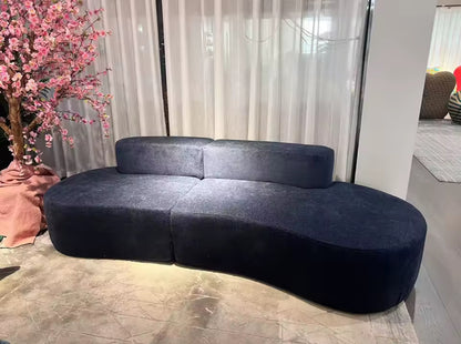 Compression Sofa - Italian Minimalism Designer Sofas Nordic Living Room Lounges Daybed Compression Sofa Single Chaise Canape Salon Couch Furniture