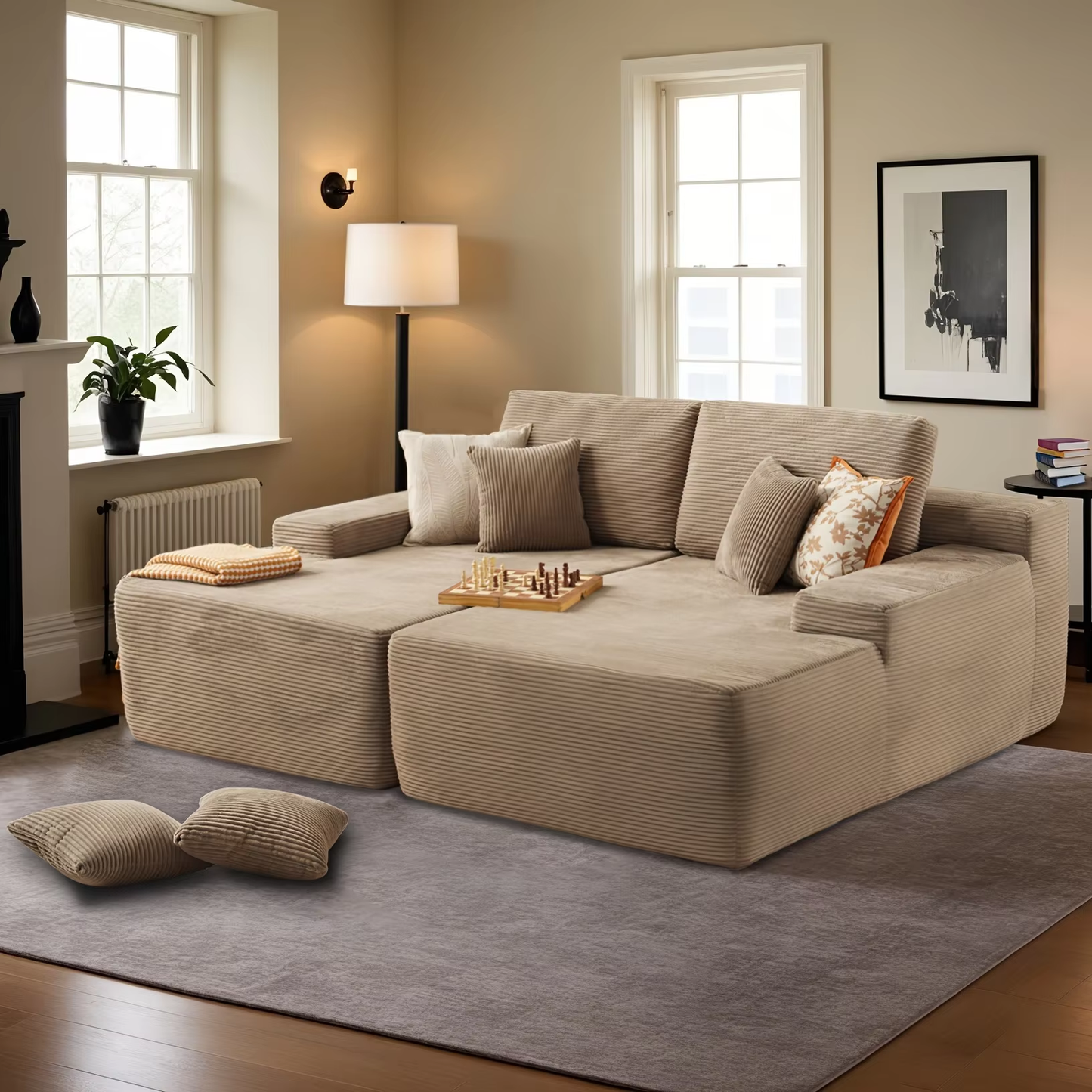 Compression Sofa - Modern Sofa Bed for Living Room Nodic Compressed Sofa China Vacuum Pack Lazy Corner Couch Frameless Sofa Compression